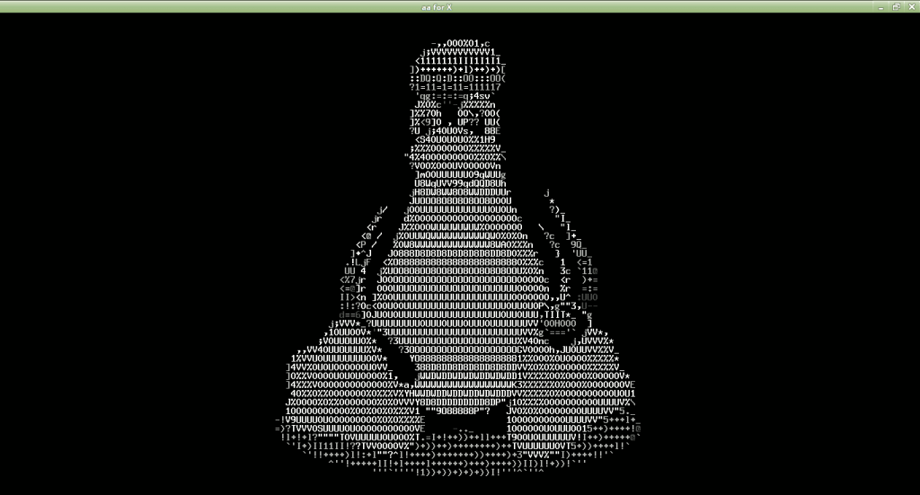 Im&aacute;genes ASCII en Terminal de Linux