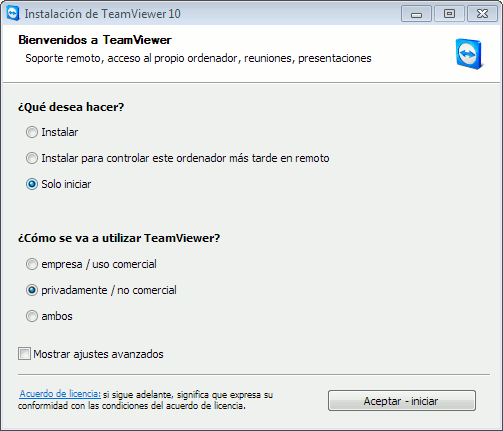Instalar Teamviewer Windows
