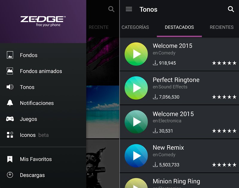 Zedge App for Android